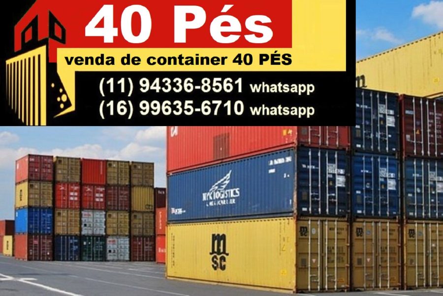 Container 40 PÉS 17 40 Pés Venda de Container