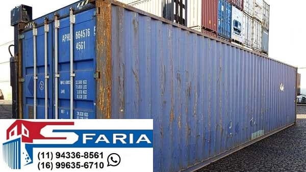 Venda de Container Usado 4 container 40 pés 12 metros venda de container sfaria container