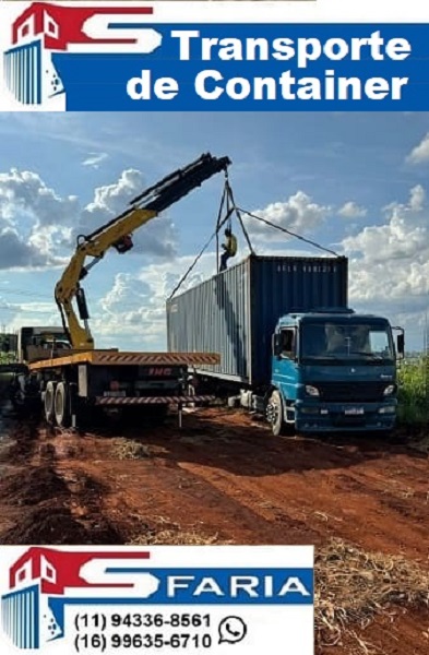Transporte de container Santos 13 Transporte de containers Santos Cubatão