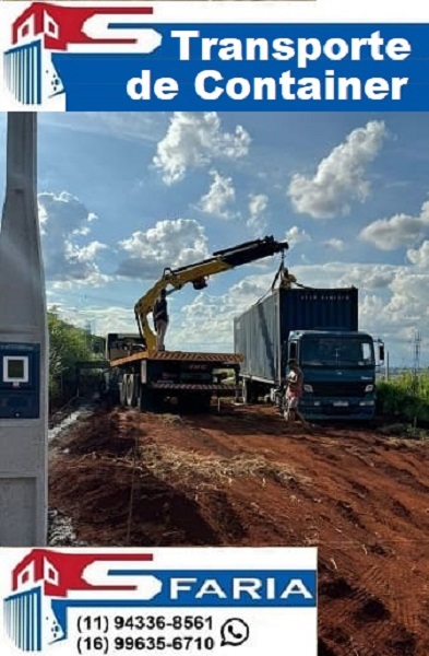 Transporte de container Santos 14 Transportes de container Santos