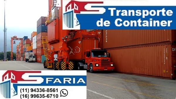 Transporte de container Santos 7 Transporte de container em Guarujá SP