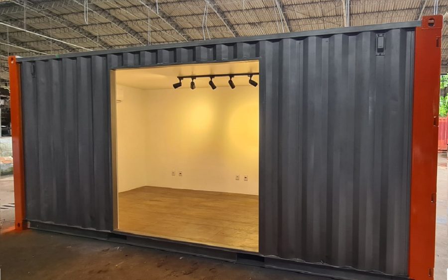 Home 7 Loja conveniência Conteiner marítimo 20 pés 15m2
